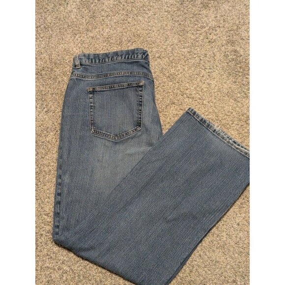 Ralph Lauren Jeans Co Womens boot cut jeans light wash 18W some stretch - Picture 3 of 5